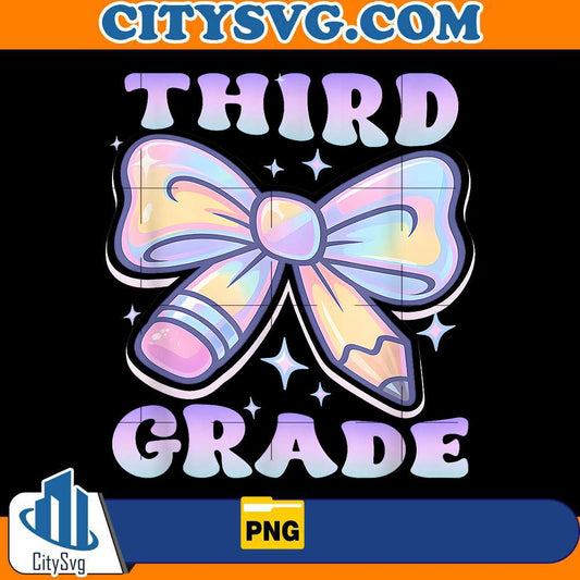 third-grade-rainbow-coquette-bow-png-pencil-3rd-back-to-school-png