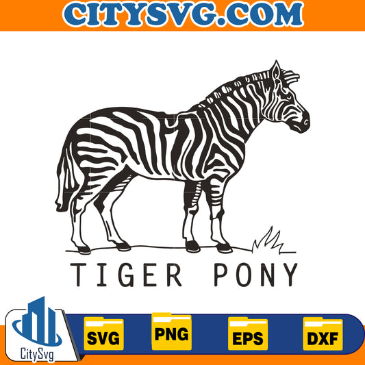 Tiger pony svg