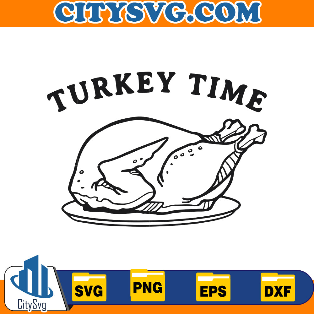 Turkey Time Svg