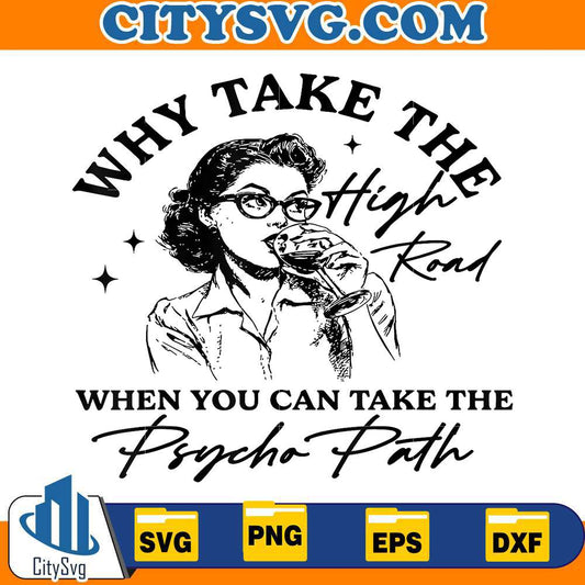 why-take-the-high-road-svg