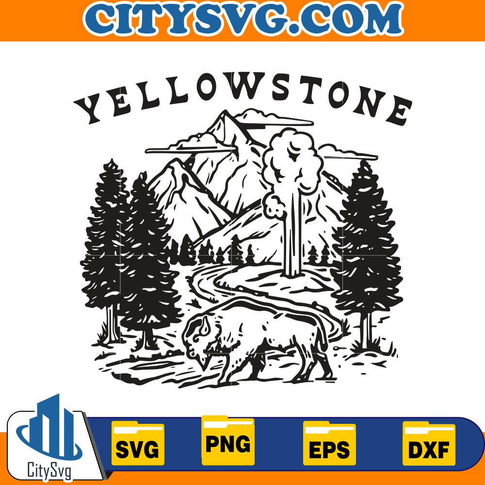 Yellowstone SVG